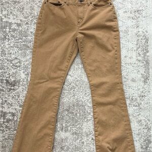 Ralph Lauren Tan Flare Women's Jeans